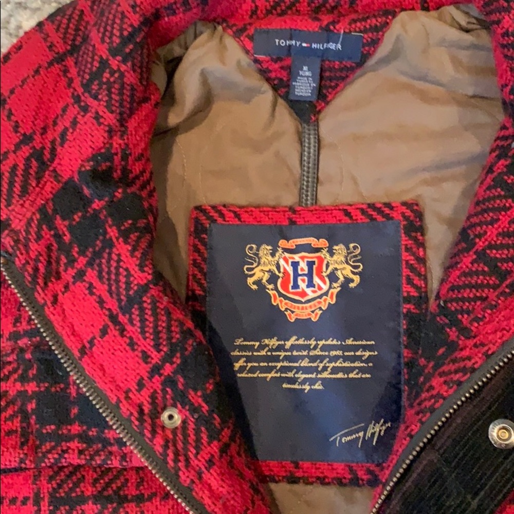 XL Tommy Hilfiger wool coat-Mens